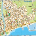 Mappa di Andora - Centro Storico