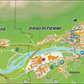 Mappa di Val di Fiemme - Panchià (Riq.E)
