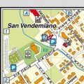 Mappa di San Vendemmiano - Centro Storico