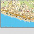 Mappa di Bordighera - Centro Storico