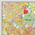 Mappa di Vicenza - Centro Storico
