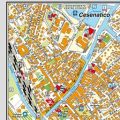 Mappa di Cesenatico - Centro Storico