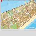 Mappa di Lignano Sabbiadoro - Centro Storico