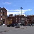 Piazza Martiri Partigiani e Guglia di Marco Pio
