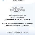 STUDIO DENTISTICO DOTT. NICOLA CAVASIN