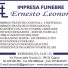 IMPRESA FUNEBRE ERNESTO LEONORI