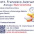 DOTT. FRANCESCO AVERSANO BIOLOGO NUTRIZIONISTA