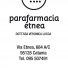 PARAFARMACIA ETNEA