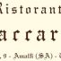 RISTORANTE ZACCARIA