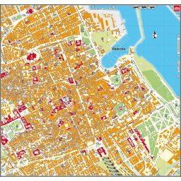 Mappa di Centro Storico / Cartografia Aggiornata di Palermo ...