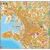 Mappa della comune di Genova - Municipio IX Levante