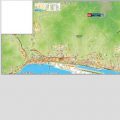 Mappa della comune di Genova Municipio VII - Ponente