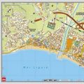 Mappa di Albisola Superiore - Centro Storico