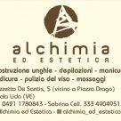 ALCHIMIA ED ESTETICA
