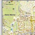 Mappa di Diano Marina