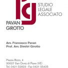 PAVAN GIROTTO STUDIO LEGALE ASSOCIATO