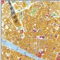 Mappa di Firenze - Centro Storico