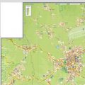 Mappa della comune di Asiago