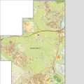 Mappa della comune di Roma XV Municipio