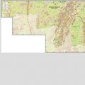 Mappa di Roma XIV Municipio - Monte Mario Zona Sud