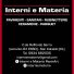 INTERNI E MATERIA