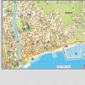 Mappa di Andora - Centro Storico