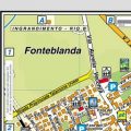 Mappa di Orbetello - Fonteblanda (Riq.B)