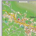 Mappa di Capaccio Paestum - Centro Storico