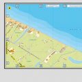 Mappa di Margherita di Savoia - Costa Sud (Riq.A)