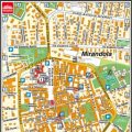Mappa di Mirandola - Centro Storico