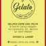 GELATO COME UNA VOLTA