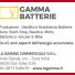 GAMMA BATTERIE
