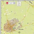 Mappa della comune di Orta Nova