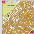 Mappa di Orta Nova - Centro Storico