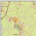 Mappa della comune di Legnaro