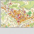 Mappa di Bergamo - Città Alta