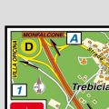 Mappa di Trieste - Trebiciano (Riq.D)