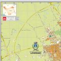 Mappa di Leverano