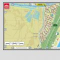 Mappa di Comacchio - Lido di Volano (Riq.A)