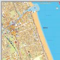 Mappa di Cervia - Centro Storico