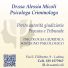 DR.SSA ALESSIA MICOLI PSICOLOGA CRIMINOLOGA