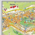 Mappa di Fermo - Centro Storico