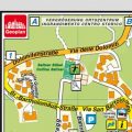 Mappa di Montan-Montagna - Ortszentr-Centro Storico