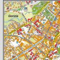 Mappa di Gorizia - Centro Storico