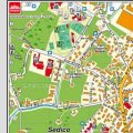 Mappa di Sedico - Centro Storico