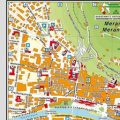 Mappa di Meran\Merano - Ortszentr.-Centro Storico