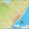 Mappa della comune di Siderno