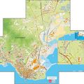 Mappa della comune di Piombino