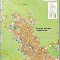Mappa della comune di San Nicandro Garganico