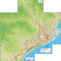 Mappa della comune di Savona